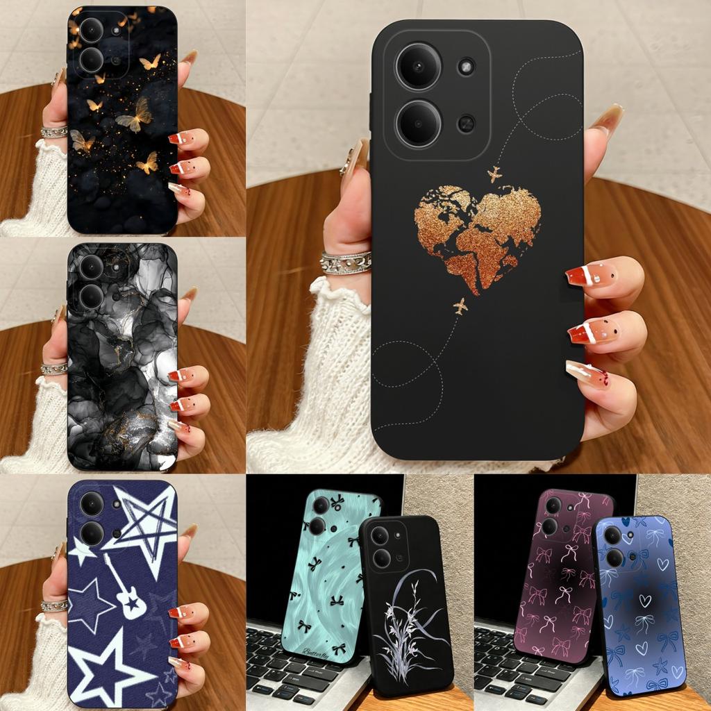 Case For Redmi 15C Poco C85 Beautiful Butterfly Star Antifouling High Quality Matte Housing For Xiaomi PocoC85 redmi15c Coque