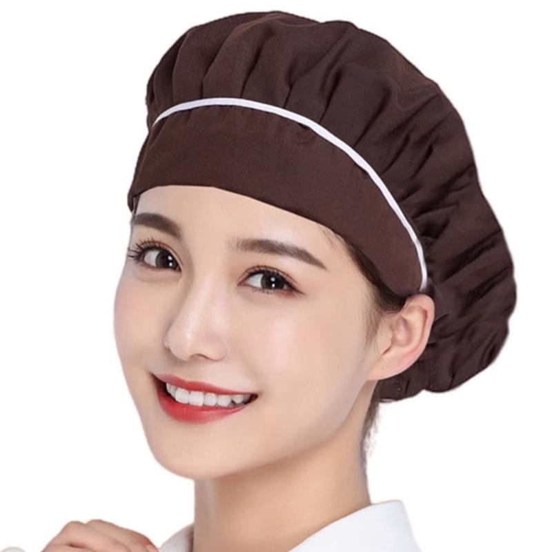 Adjustable Chefs Hat Kitchen Caps Bakers Hat Cooking Caps Reusable Cook Caps for Baking Party Cooking