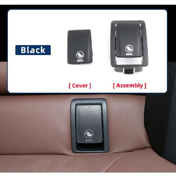 For BMW X6 G06 Rear Child Seat Anchor Safety ISOFIX Cover Restraint Replacement Car Accessories Backseat Buckle Cover 2020-2026