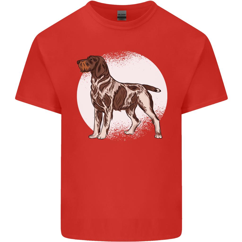 GerUnisex Wirehaired Pointer Dog Unisexs Light Cotton TShirt