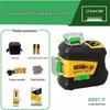 Daige High-Precision 12-Line Laser Level, Infrared Red & Green Light, 92% Positive Reviews