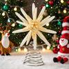 Christmas Decor - Sea Star Tree Topper - Xmas Holiday Tree Top Decoration for Indoor Outdoor Home Room Party