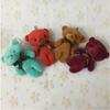 10CM Wedding Bear Stuffed Plush Toy Accessories Plush Toy Bear Key Chain Plush Toy
