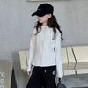 Girls' Slim-Fit Hooded Jacket - Autumn 2025 Fashionable Style for Big Kids