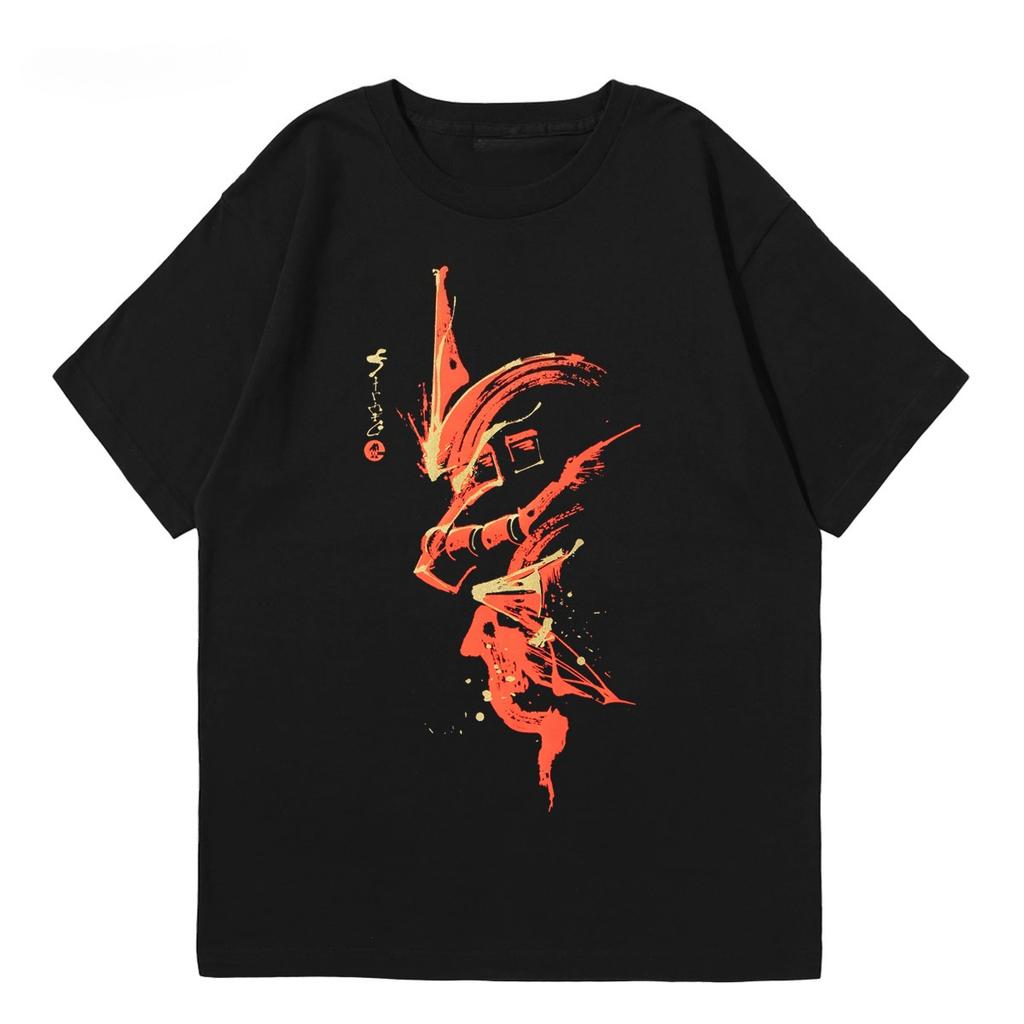 2025 New Essential Cotton Unisex T-Shirt Fashion Printing Soft Breathable Crew Neck Fashion Men's and Women's T-Shirts One Piece