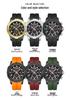 OFNS Men's Luminous Quartz Sports Wristwatch - Fashionable, Waterproof, Three-Hand Display
