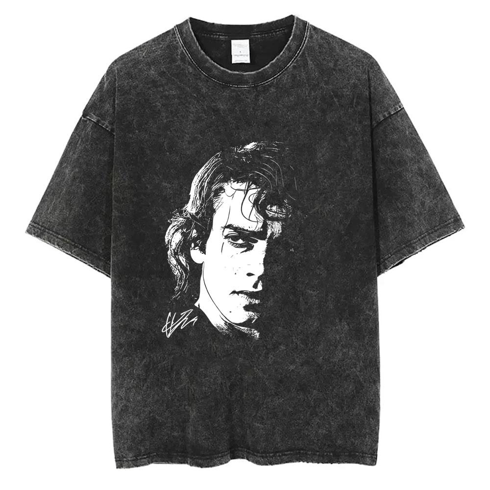 I My Love Boyfriend Anakin Skywalker Vintage Washed Tshirt Men Women Casual Cotton T Shirts Unisex Fashion Oversized Streetwear