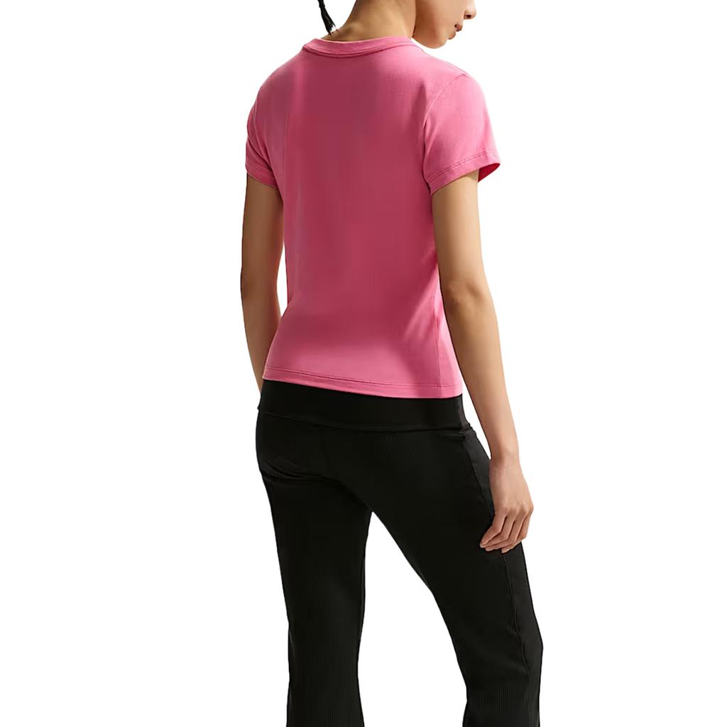 Nike Sportswear Regular T Shirt Women's Peony Red/Sail White FV5509-641