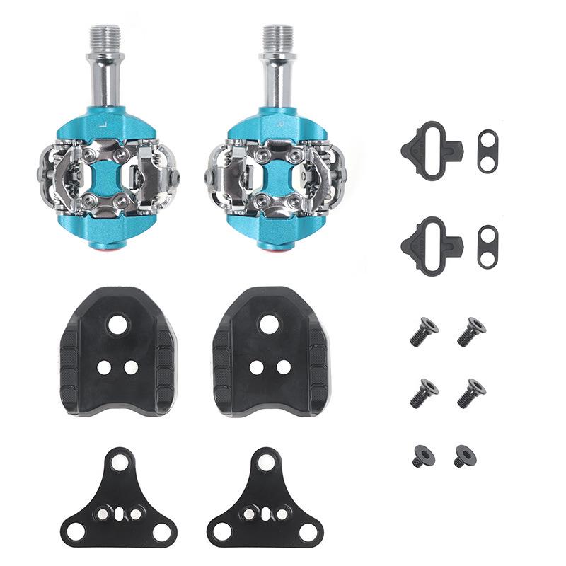 Aluminum Alloy Self-Locking Mountain Bike Pedals for Shimano SPD Cleat System