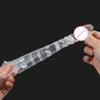 Delay Ejaculation Elastic Crystal Penis Ring Male Reusable Condoms Testis Bondage Cock Extender Sleeve Sex Toys for Men