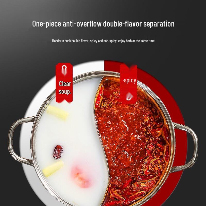 SUPOR 304 Edelstahl Induktions- & Gas-Hot Pot