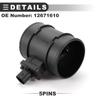 Motoforti Plastic and Metal Mass Air Flow Sensor Assembly for Opel Meriva 2010-2017, Black, Part Number 12671610