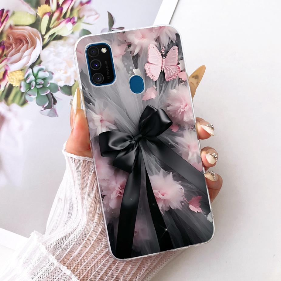 For Samsung Galaxy M21 Case SM-M215F New Fashion Painted Cover Soft Silicone Case For Samsung M21 2021 M 30 s Galaxy M30s Fundas