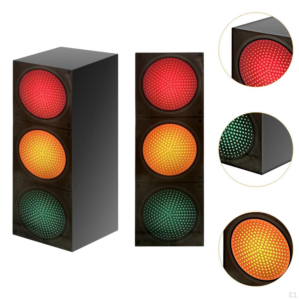2 Pieces Traffic Light Favor Boxes Decor Party Table Topper Centerpieces Candy