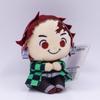 Entzückende 4-Zoll Demon Slayer Tanjiro Zenitsu Nezuko Plüschpuppe mit weicher PP-Baumwolle