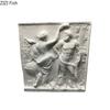 Roman Hercules Plaster Statue Crafts Desk Decoration Ornaments Creative Hercules Characters Sculpture Room Aesthetic Decor