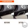 For BMW 1 Series E81 E82 E87 E88 2008-2013 Carbon Fiber Stickers Panel Keyhole Frame Trim Car Styling Decoration