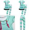 Girls Wreck-it Ralph 2 Vanellope Von Schweetz Colorful Skirt And Pants Cosplay Costume