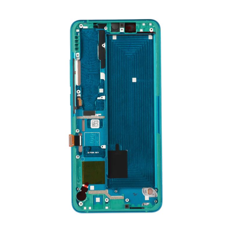 

OEM LCD Screen and Digitizer Assembly+Frame Repair Part for Xiaomi Mi Note 10/CC9 Pro (Tianma Version) Green