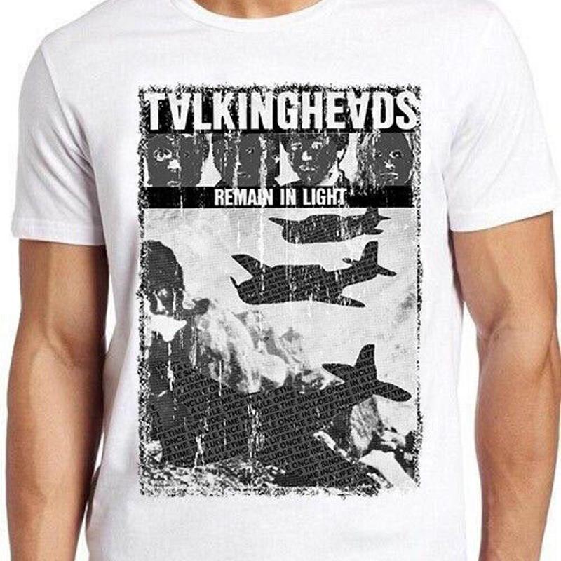 Talking Heads Remain In Light Punk Rock affiche musique cadeau t-shirt 7282 S разноцветный