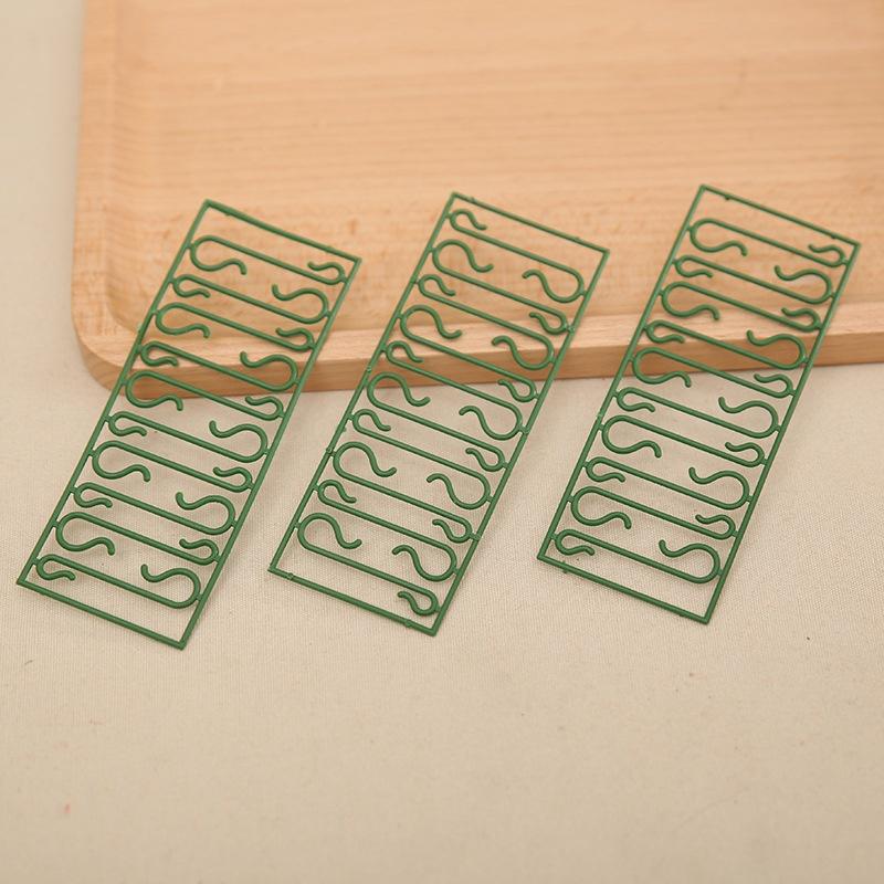 80 Stück Weihnachtsschmuck Haken Weihnachtsbaum Dekoration Anhänger Weihnachtsmann Puppen Hängehaken