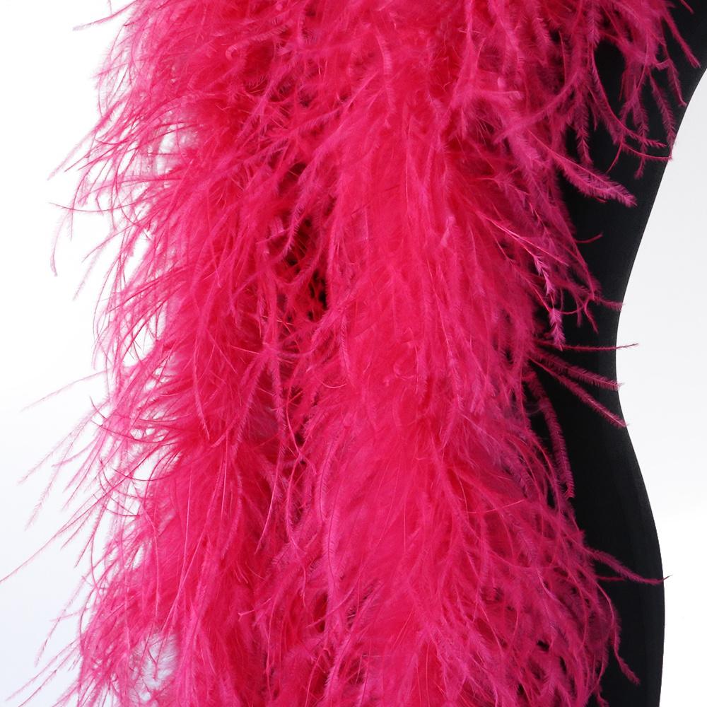 1 2 3 4 6 Natural ostrich feathers 2 meters ostrich feather scarf decorate carnival dress clothing feathers draped in shawl crafts
