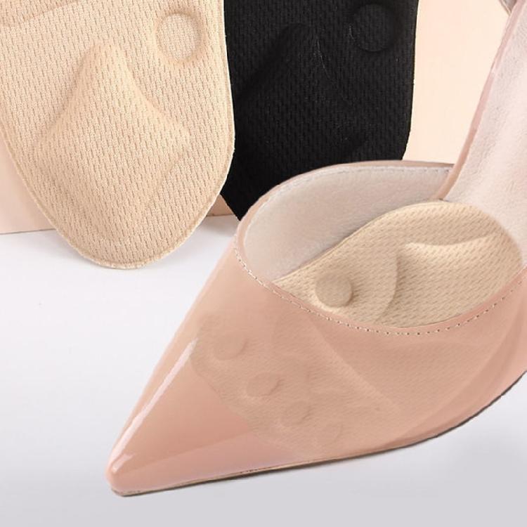 4Pairs Anti Blisters Insoles Anti Chafing Foam Forefoot Protectors Adhesive Shoe Cushion For Women High Heel Dress Shoe