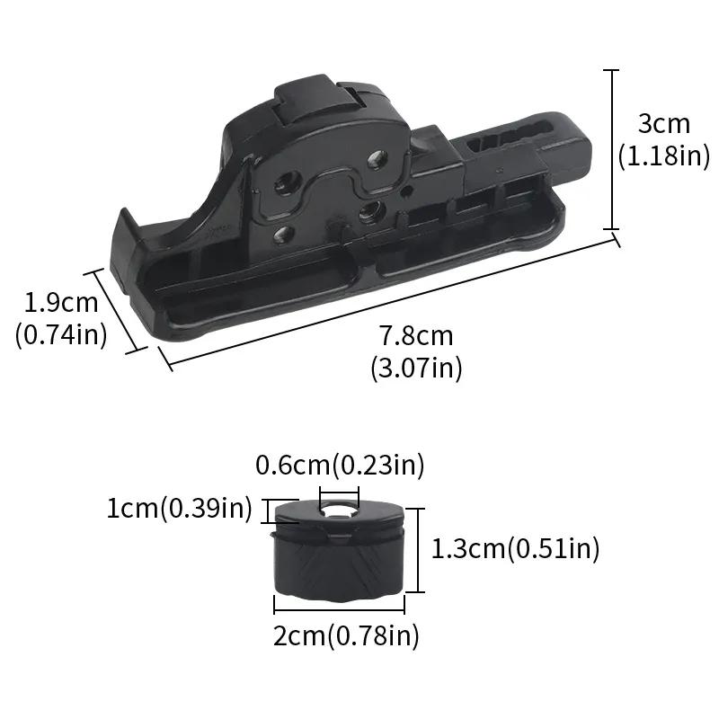 Car Sunroof Bracket Slider Buckle Rail Clip Repair Ki For Jeep Renegade 2015-2021 Auto Sunroof Frame Bracket 77368445 77368446