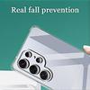 Transparent Phone Case for Samsung S25 S24 Ultra Plus + FE Protective Camera Back Clera Covers On For Galaxy S25ultra S24fe