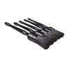 5 Piece Set of High Quality PP Material Detail Brushes Snake Handle Brush for Wheel Interiors and Tight Gaps