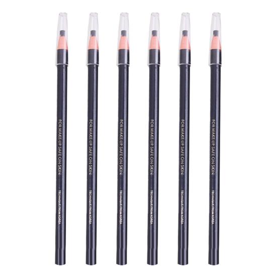 1/6 Peças Caneta de Maquiagem Suave Delineador Lápis Delineador Acessórios Cosméticos para Mulheres