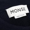 Monse MR220146CRN Rope Cut Shoulder Knit Sweater/ Tops XS NavyUsed