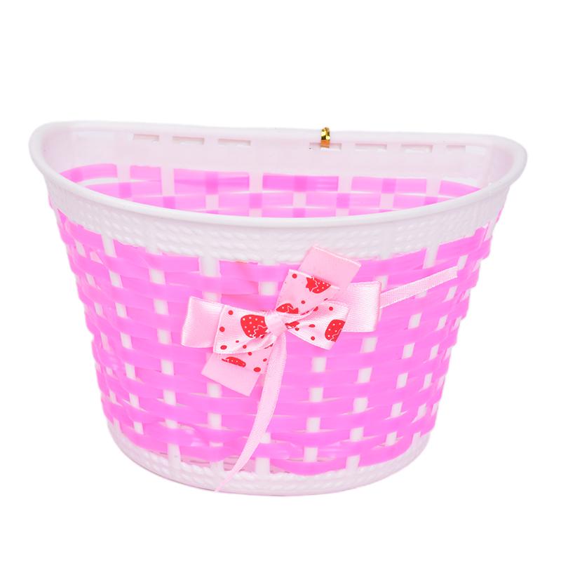 Bike Accessories Hvinie Kid's Bike Basket Blue Bike Plastic Knitted Bow Knot Front Handmade Bag Girl's Bike Basket Bike Accessories Hvinie Kid's Bike Basket Blue Bike Plastic Knitted Bow Knot Front Handmade Bag Girl's Bike Basket