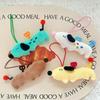 Kawaii Dachshund Plush Doll Cartoon Stuffed Puppy Keychain Pendant Backpack Charm Lovely Bag Hanging Decoration Kid Gifts