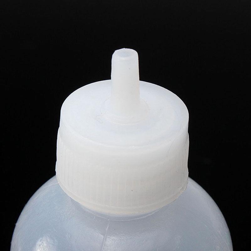 5pcs Small Squeeze Bottles Condiment Dispenser Ketchup Mustard Sauce-Vinegar