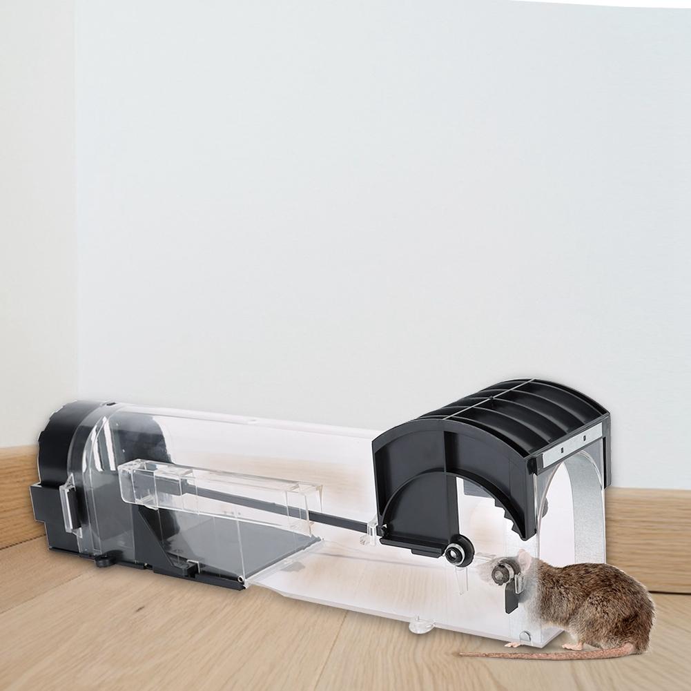 Household Automatic Mice Mousetrap Rat Trap Cage Bait Capture Mouse Killer Cage