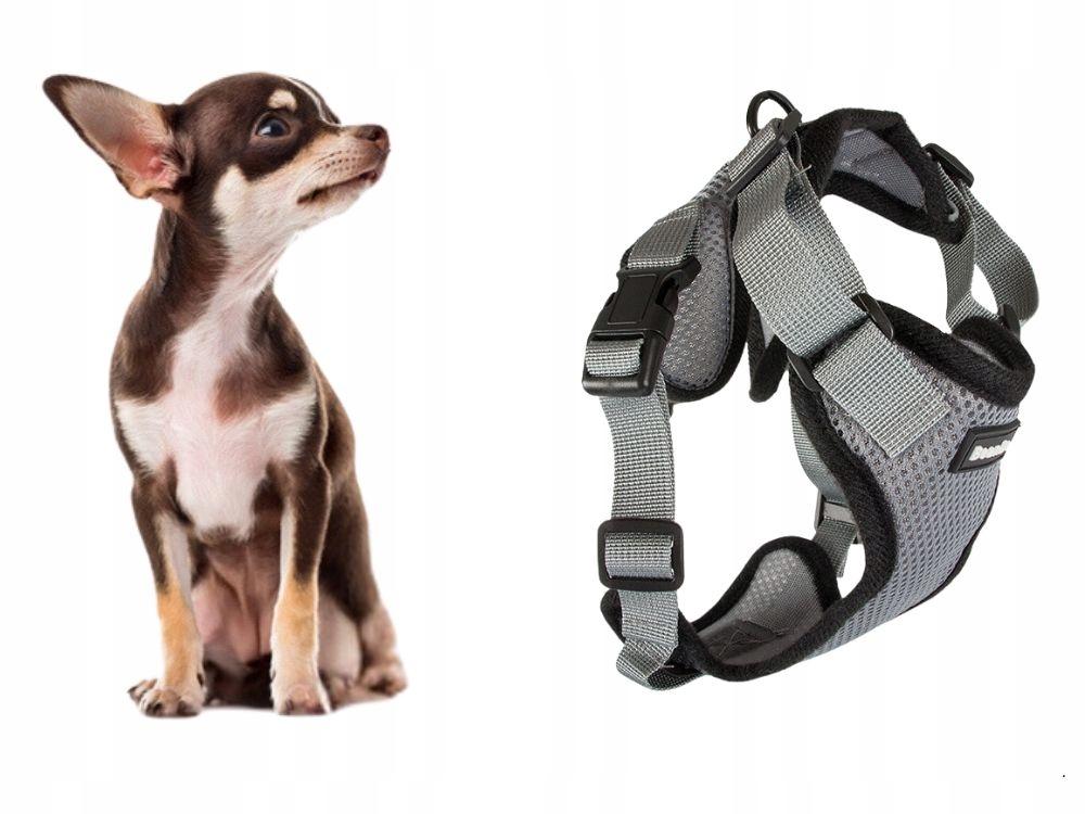 Dog Harness Pressure-Free Gray (100) Gab_A