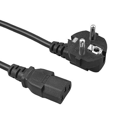 Cavo di Alimentazione UE 1,8 m/3 m Spina Euro IEC C13 Cavo di Alimentazione CA Cavo di Prolunga Per PC Monitor Computer TV Samsung Altoparlante