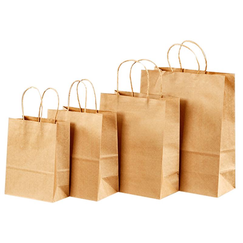Haistick HK-5041 Kraft Paper Handle Bags