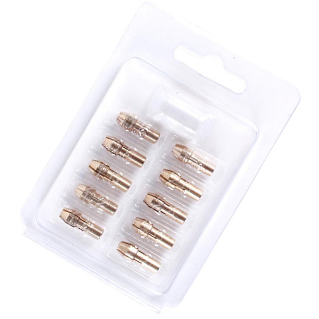 Copper Collet Chuck Durable Brass Collet Adapter Electric Grinding Chuck for Rotary Tools & Power Drills Under 4.8mm