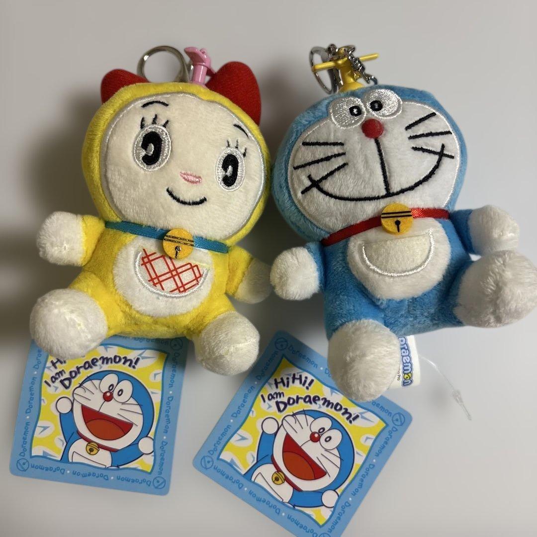 Doraemon Keychain Doraemon & Dorami-chan