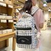 Japanese Ins Girls' Backpack Korean Version Little Fresh Junior High School Cute Soft Girl Backpack High School Computer Backpack