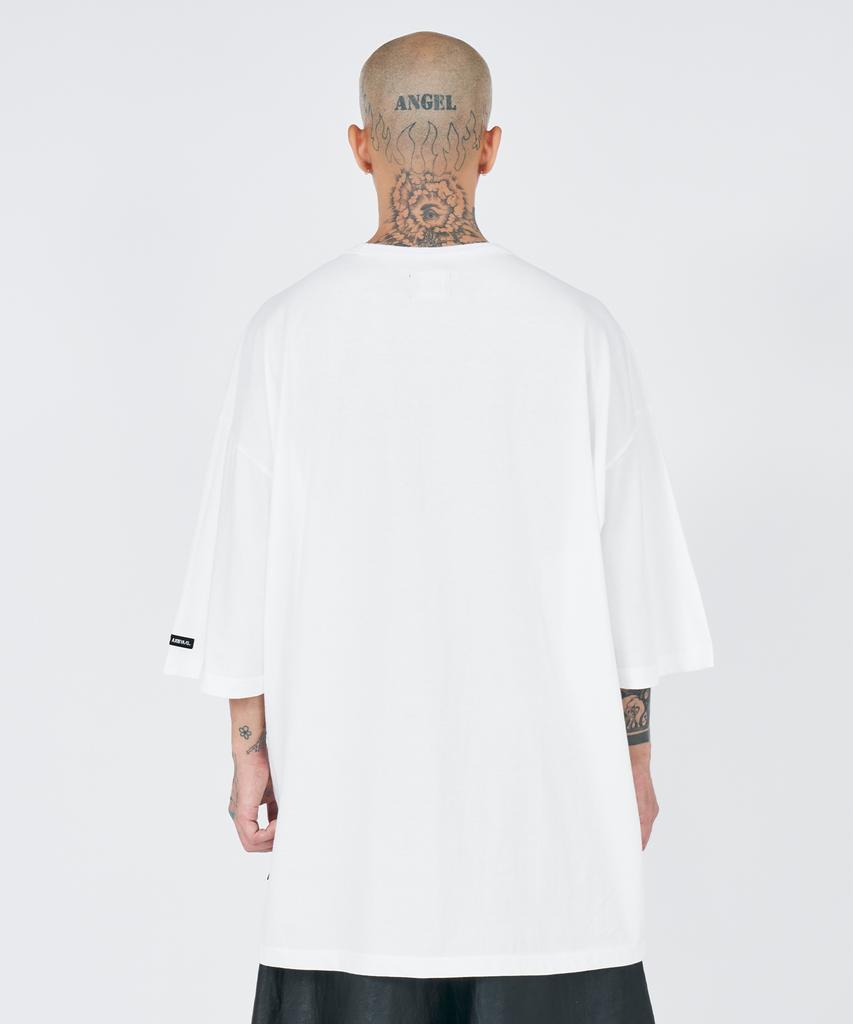 AJOBYAJO [Pba] Ajo Collage T-Shirt [White]