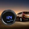 2in 52mm Car Voltage Meter Digital Black Shell Digital Display Voltage Gauge 12V