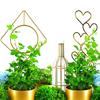 Plants Climb Holder High Durability Rust-proof Metal Flower Climbing Stand Potted Plants Trellis Home