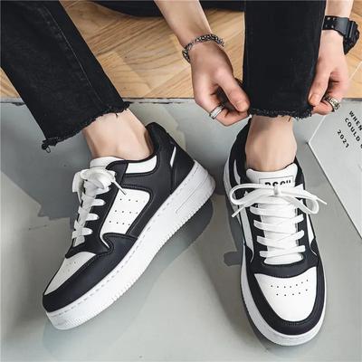 Herrenschuhe Bequem Klassisch Sportlich Weiß Modetrend Schlicht und Vielseitig Lässig Outdoor Atmungsaktiv Walking Flache Schuhe