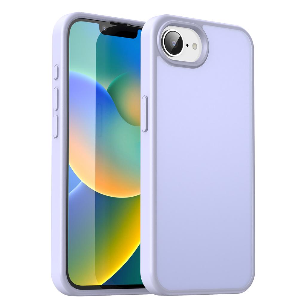 For iPhone 16e Case Skin Touch Matte Anti Drop TPU PC Phone Back Cover