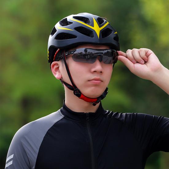 Cycling Glasses Windproof Anti-Ultraviolet Comfortable Photochromic Polarized MTB Bike Eyewear for Riding