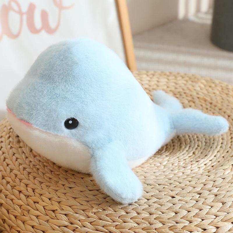 28Cm Kawaii Killer Whale Dolphin Shark Seal Doll Plush Toy Stuffed Small Ocean Animal Plushie Companion Gift