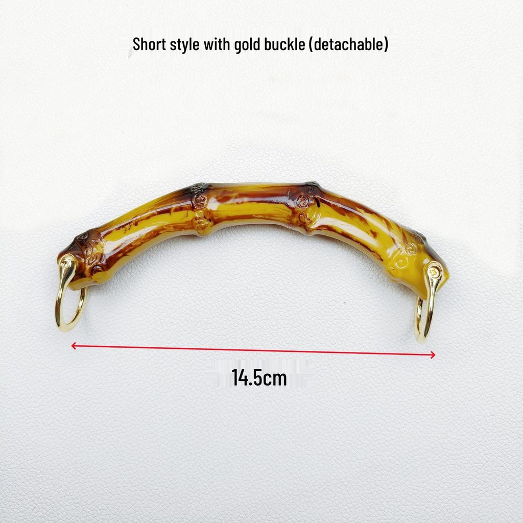 Handbag Accessories: DIY Woven Bag Handles In Plastic & Bamboo for Felt Bags and Gift Boxes